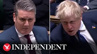 The full exchange: Keir Starmer grills Boris Johnson over Partygate fines