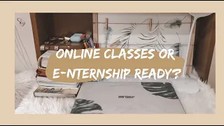 GETTING READY FOR ONLINE CLASSES OR INTERNSHIP (E-nternship) Philippines | Abieliver's Vlog