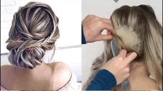 5 ИДЕЙ ПРИЧЕСОК НА ВЫПУСКНОЙ. ПРИЧЕСКА НА ВЫПУСКНОЙ САМОЙ СЕБЕ. PROM HAIRSTYLE TUTORIALS COMPILATION