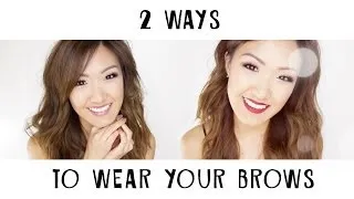 2 Ways to Wear Your Brows! (For thin brows)