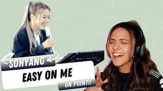 SOHYANG (소향) - 'Easy On Me' Cover | REACTION!!