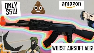 WORST $50 Airsoft AEG Ever Made! | UKARMS AK47