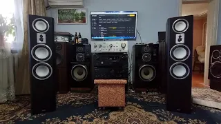 Magnat Signature 1109 Test Look inside.  demo sound with Luxman l 510