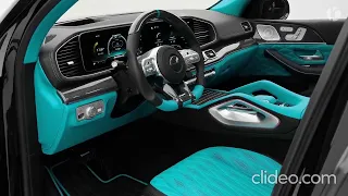 the interior of Mercedes AMG GLS 63 P850 from MANSORY 2023the interior of Mercedes AMG GLS 63