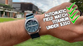 Unique Color BOLDR VENTURE Titanium Field Watch - "Blue Fuel" - Quick Review