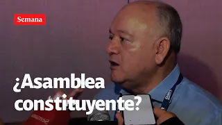 Presidente de la Corte dice constituyente solo se puede convocar a través del Congreso