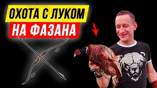 🏹 Охота на фазана с лука! Супер-охота с луком 2021. 🔥