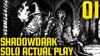 Surviving the Darkness: A ShadowDark RPG Solo Actual Play - Ep.01