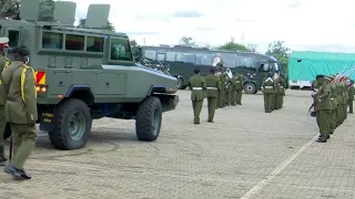 GENERAL TUMWINE FULL MILLITARY SEND OFF