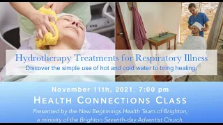 Hydrotherapy for Respiratory Illnesses with Chest Fomentation & Hot Foot Bath Treatment Demo