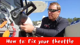 How to: Stop your Yamaha throttle from drifting back.