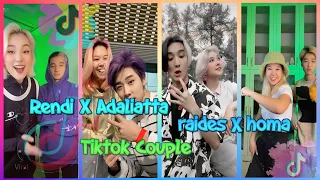 Tiktok Couples Rendi_popping And Adaliatta VS Raides And Homa #3 | Tiktok Lovely Moments