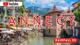 Visite de la ville d'Annecy dans la Haute Savoie