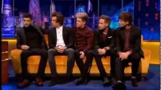 One Direction on the Jonathan Ross Show