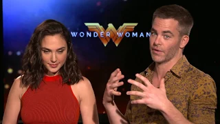 Wonder Woman Interview - Gal Gadot & Chris Pine