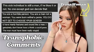 Trans Girl Reacts To Transphobic Comments!