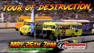 TOUR OF DESTRUCTION 2019 - ANDERSON MOTOR SPEEDWAY