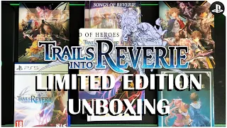 The Legend of Heroes: Trails into Reverie Limited Edition Unboxing (PS5)