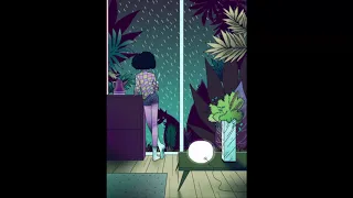 LOFI IN THE POURING RAIN - lofi music lo-fi hip hop new1hr jazz mix calming Japanese anime style