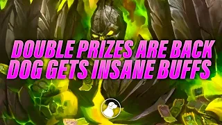 Double Darkmoon Prizes are Back, Dog Gets Insane Buffs | Dogdog Hearthstone Battlegrounds