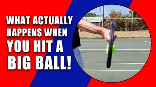 How To Hit A Heavy Ball In Tennis