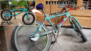 FULL RESTORASI SEPEDA BMX