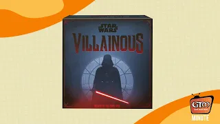 Star Wars Villainous by Ravensburger Games  | Game Trade Minute | (A 60 Second Snapshot)