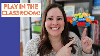 How to Incorporate Play into your Kindergarten, 1st, and 2nd Grade Classroom // play based learning