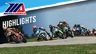 MotoAmerica Supersport Race 1 Highlights at Road Atlanta 2023