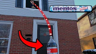 Insane Coke and Mentos Trick Shot | That's Amazing