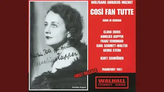 Cosi fan tutte, K. 588 (Sung in German) : Act II: Gluck und Heil den edlen Herren (Chorus)