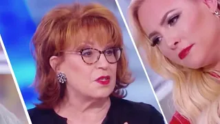 Whoopi Goldberg Intervenes in Off the Rails Meghan McCain Joy Behar Battle Over Immigration