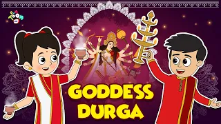 Durga Puja | Navratri Special | Animated Stories | English Cartoon | Moral Stories | PunToon Kids