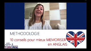 Méthodologie - 10 conseils pour mieux MEMORISER le vocabulaire en anglais