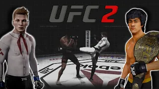 Bruce Lee vs. Pioneer USSR - EA sports UFC 2 (Rematch)
