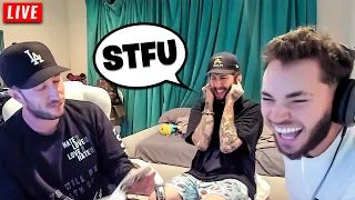 FaZe Banks & Mike Majlak get into a FIGHT on Adin's Stream... (FULL STREAM)