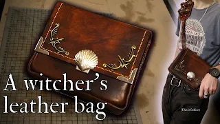 Making a leather satchel for my Witcher cosplay