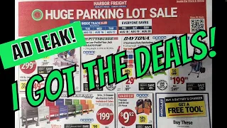 Harbor Freight Parking Lot Sale! all the tool deals