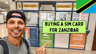 Buying a Sim Card for Zanzibar