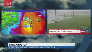 Tracking Hurricane Ida: WFAA's William Joy on the ground in St. Charles Parish