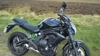 Kawasaki ER-6n Review and  Peak District Ride