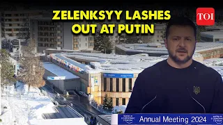 Zelenskyy Calls the World to Stand up to Putin | Special Address at World Economic Forum in Davos