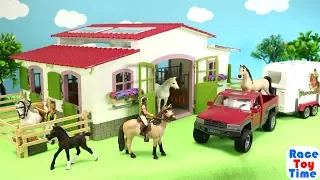 Schleich Horse Club Stable Playset