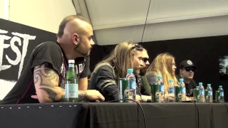 PRESS CONFERENCE SABATON /  HELLFEST 2017 / TEASER