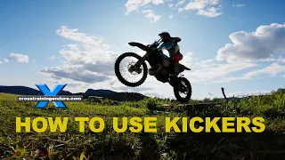 How to use kickers to jump a dirt bike︱Cross Training Enduro
