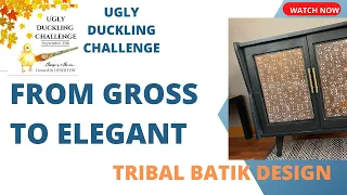 From Gross to Elegant - Tribal Batik Vibes - Ugly Duckling Challenge