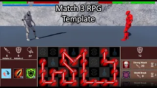 Unreal Engine Match 3 RPG Template