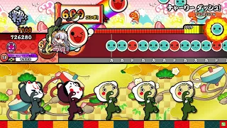 【太鼓の達人 ニジイロver.】チャーリーダッシュ！ (キャプチャー）