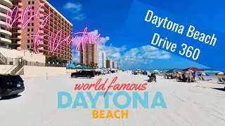Daytona Beach drive on sand 4K 360 VR