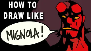 How to draw like MIKE MIGNOLA